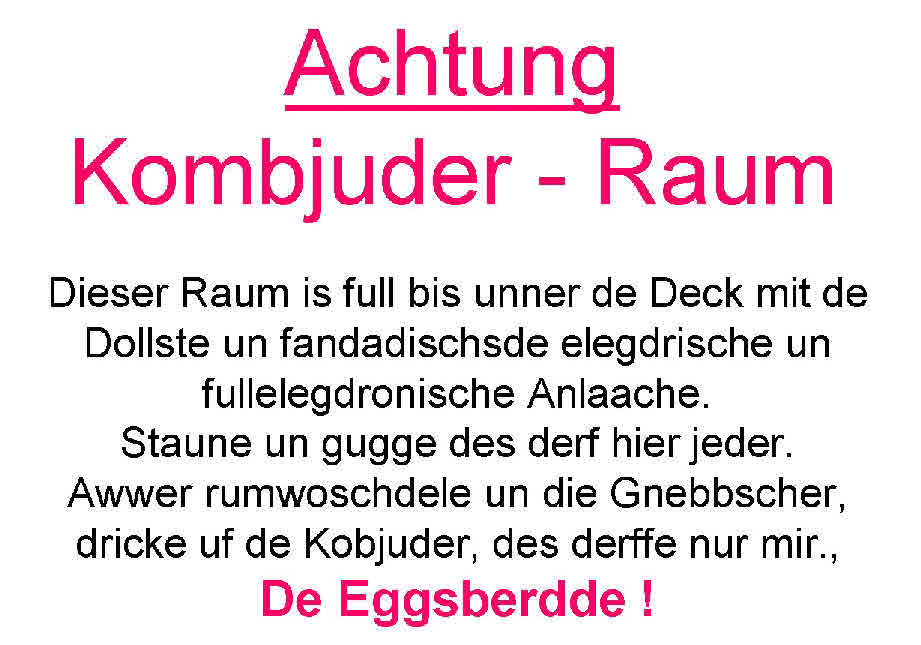 Kombjuder Raum